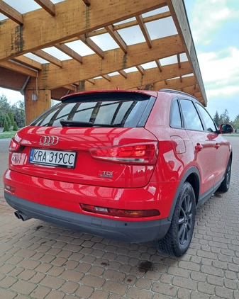 Audi Q3 cena 76700 przebieg: 157100, rok produkcji 2016 z Borek Wielkopolski małe 172